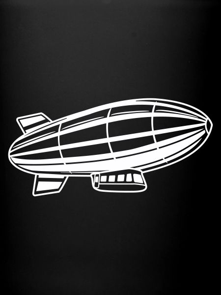 Airship Silhouette Zeppelin
