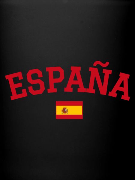 Drapeau espagnol : dessin rouge