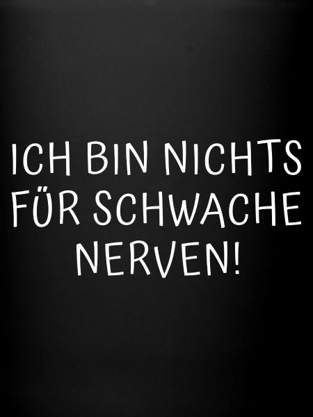 Schwache Nerven