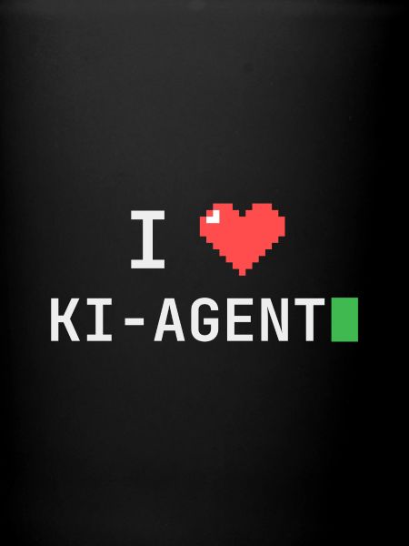I ♥ KI-Agent – Terminal Pixelherz