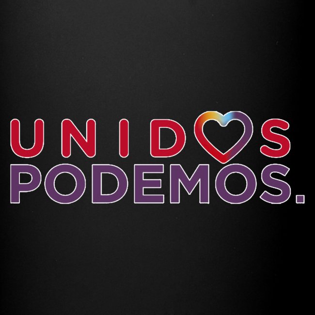 Taza Unidos Podemos 2016 Blanca