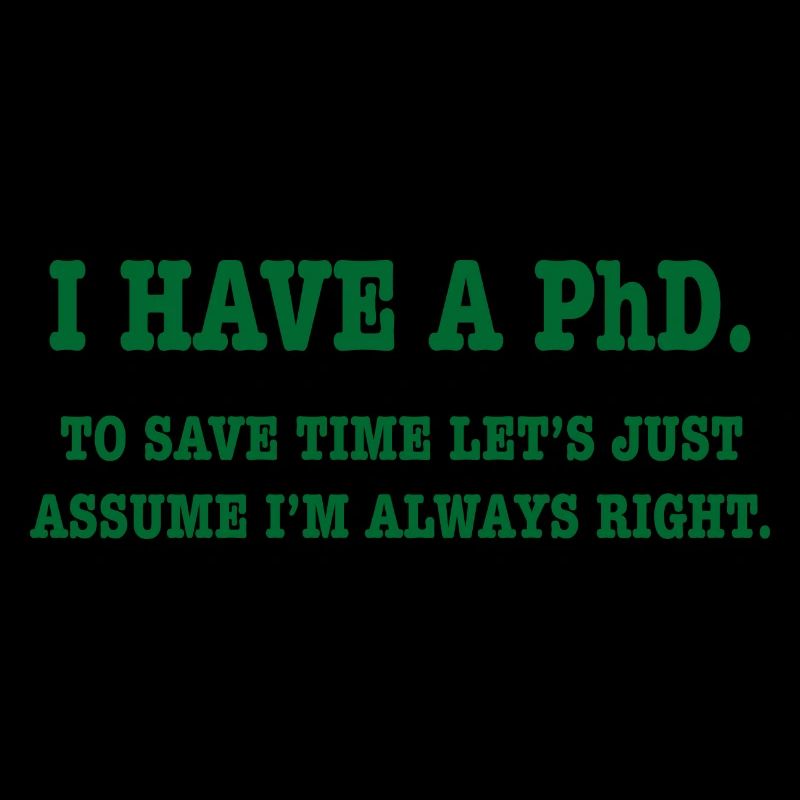 Phd Student Geschenk