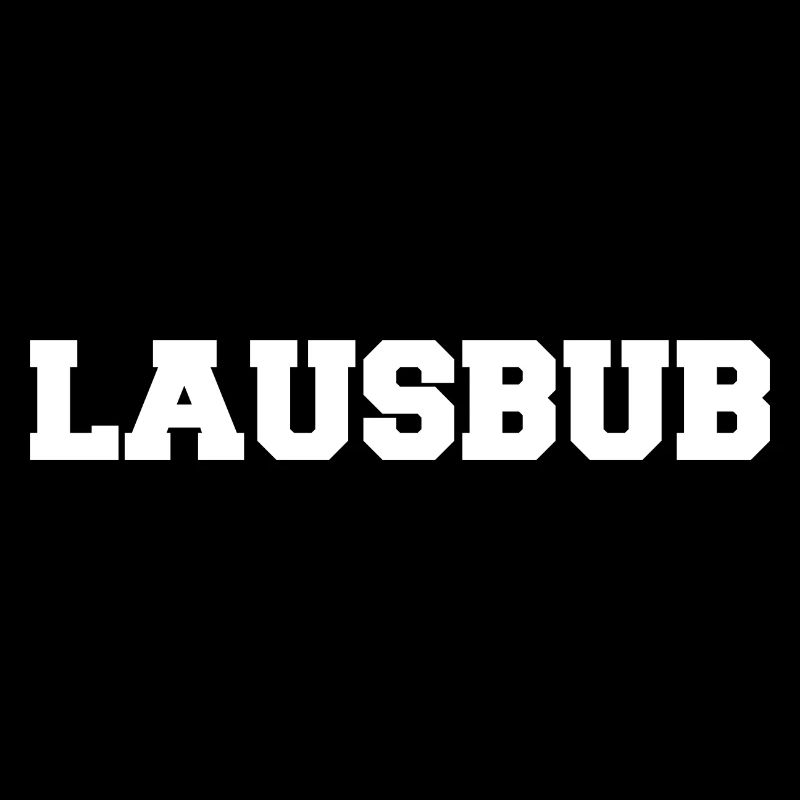 Lausbub | White