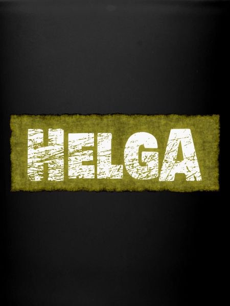 Lettrage Helga