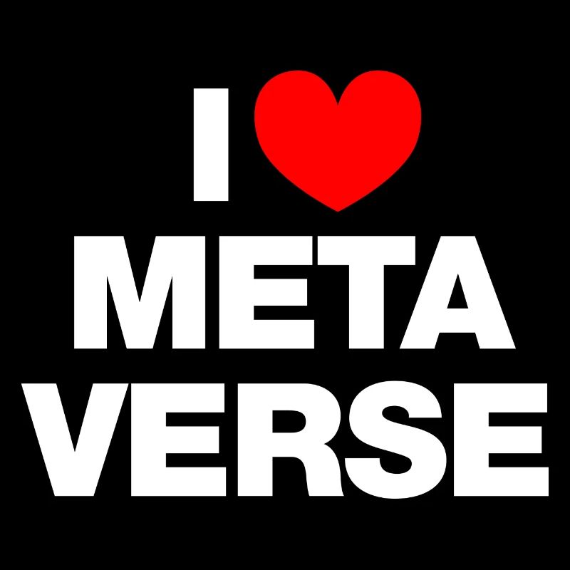 I Love Metaverse (blanc)