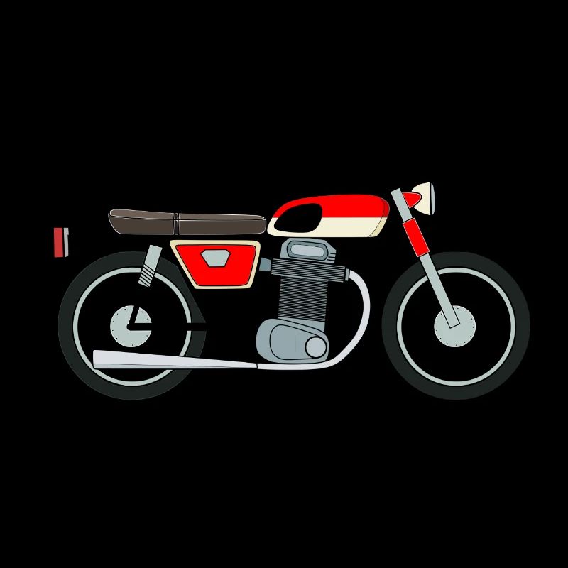 OLD RED BIKE