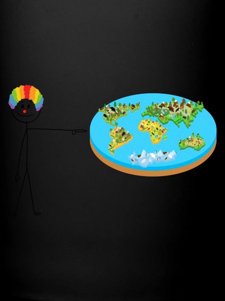 Terre plate