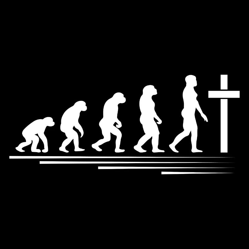 Christen Evolution vom Affen zu Jesus