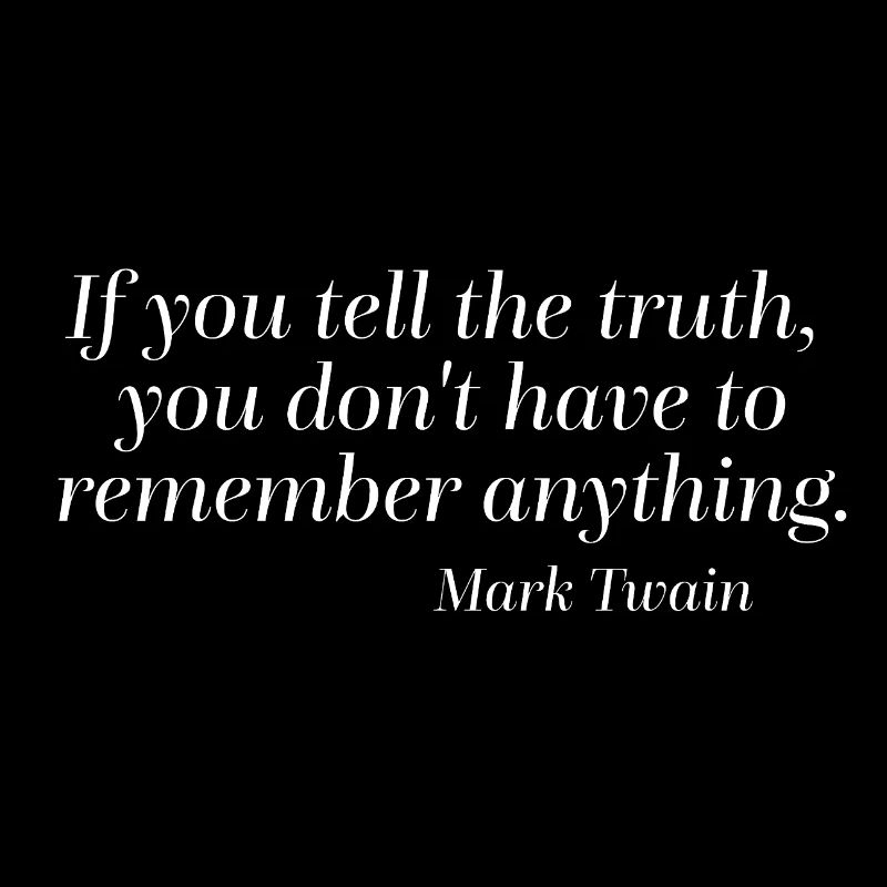 Matk Twain Inspirational Quote Typography Design
