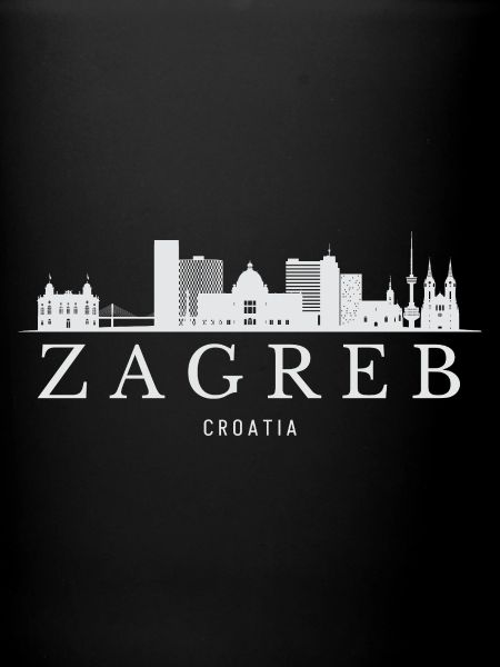 Skyline de Zagreb, Zagreb Croatie