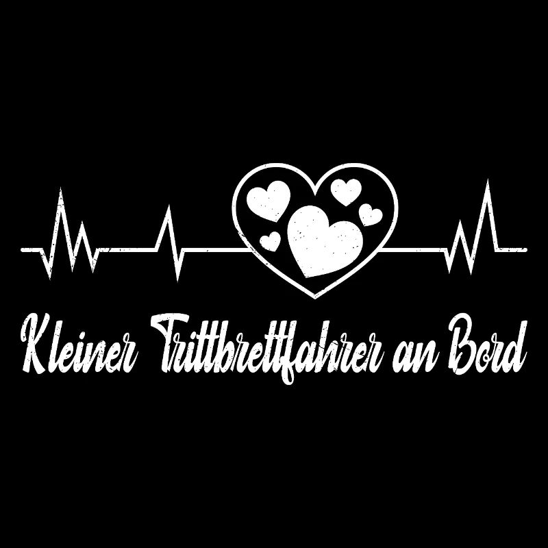 Werdende Mutter KLEINER TRITTBRETTFAHRER AN BORD