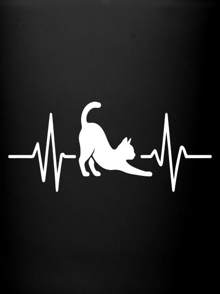 Cat Stretch Heartbeat