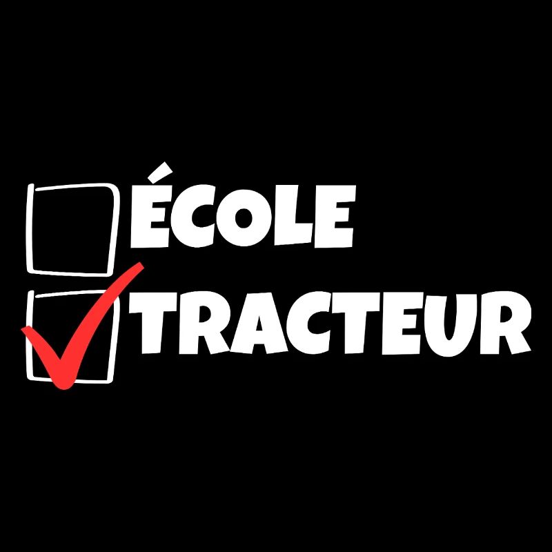 Kleiner Bauer Humor Traktor Kind