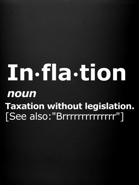 Définition de l’inflation libertarienne.