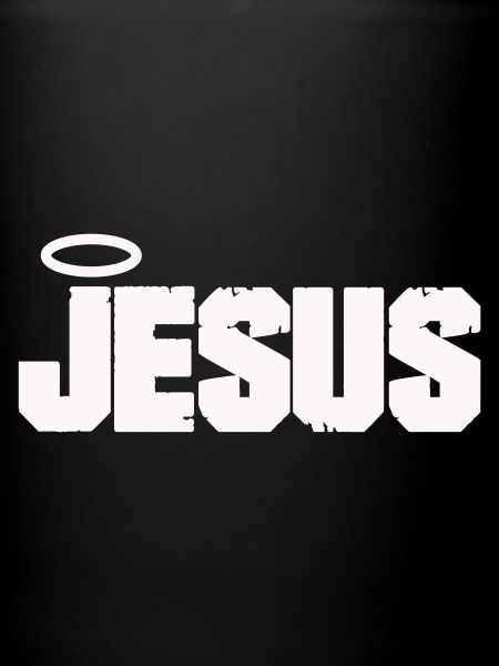 Lettres de Jésus avec auréole