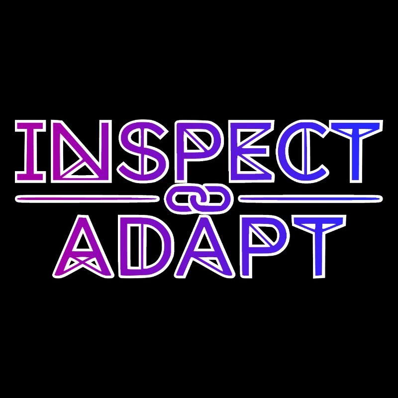 Inspect & Adapt, Agile Coach Scrum T-shirt