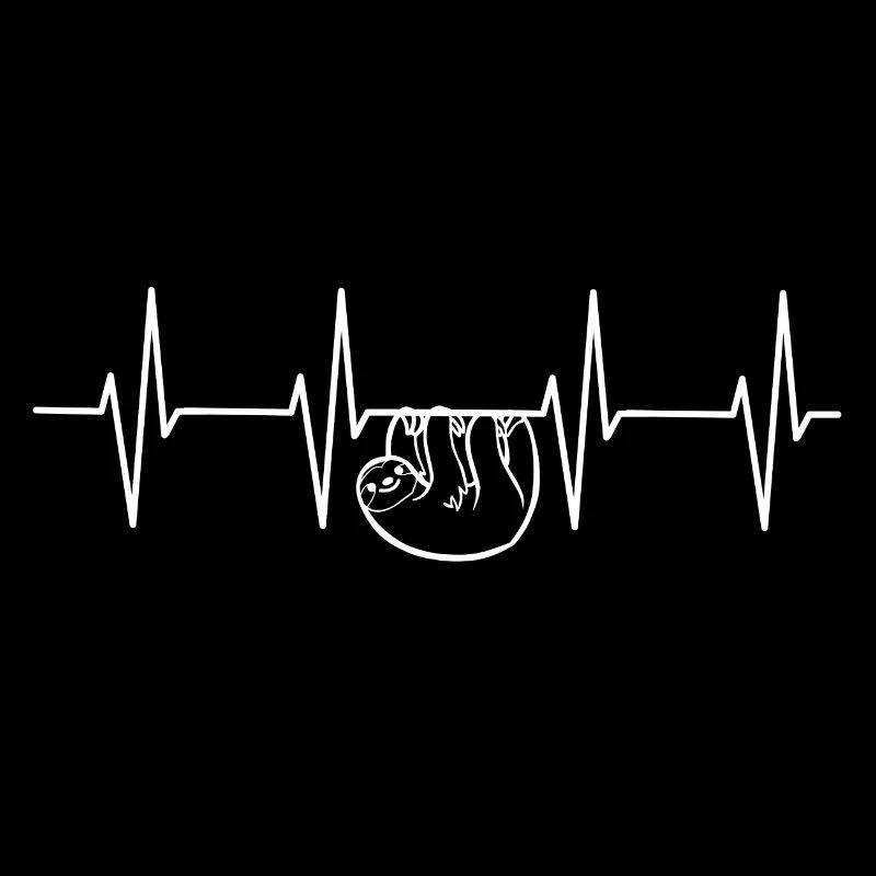 Sloth Lazy heartbeat pulse sleep chill