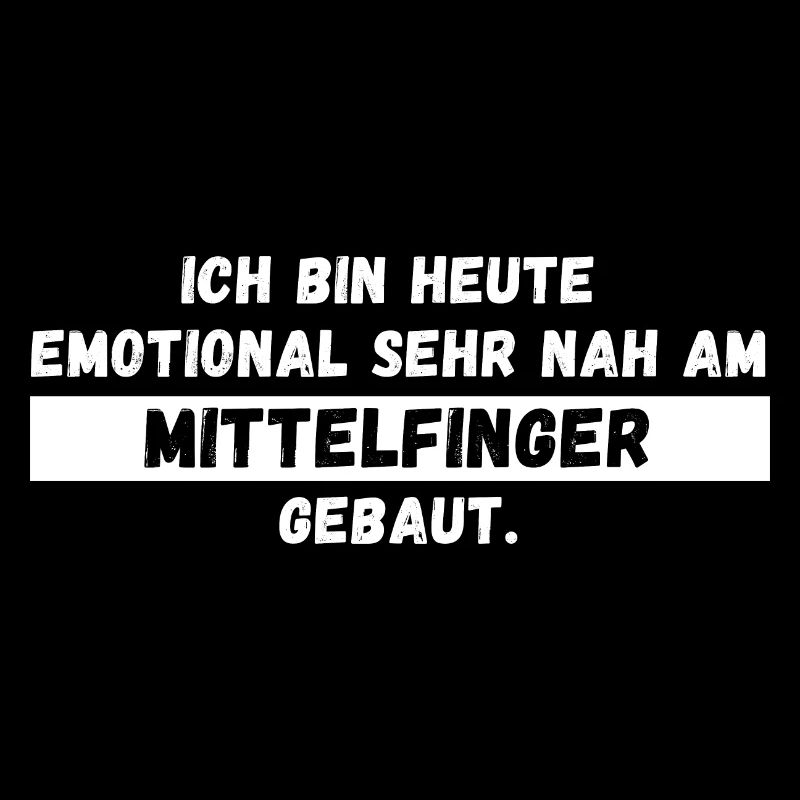 Ich bin heute emotional nah am Mittelfinger gebaut