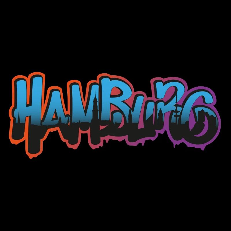 Ville de Hambourg Graffiti
