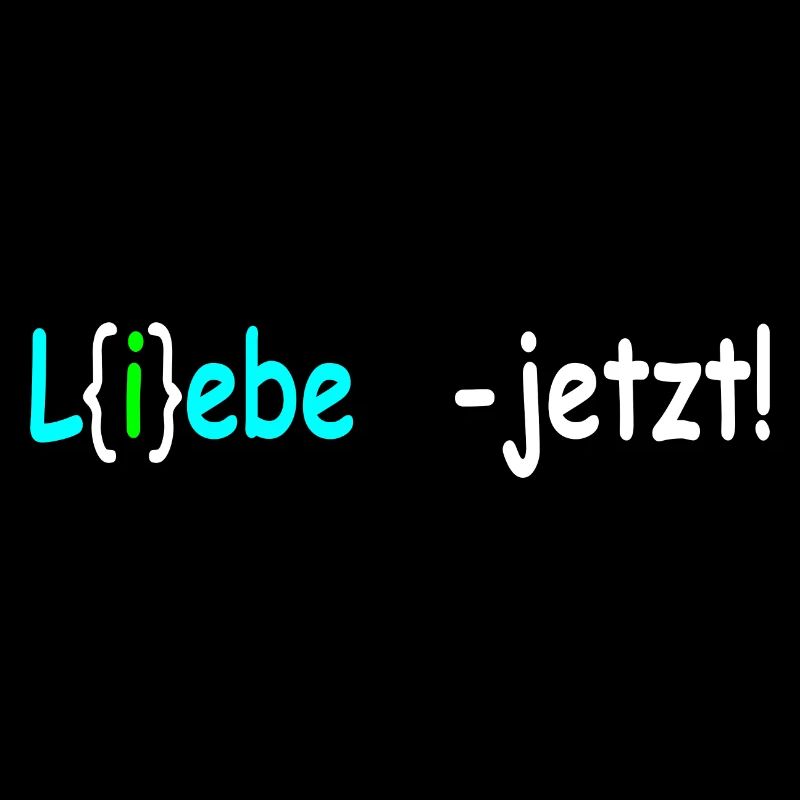 Liebe jetzt hellblau weiß