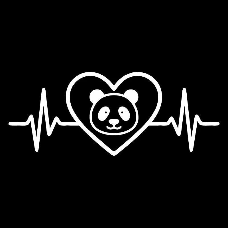 Panda-Herz