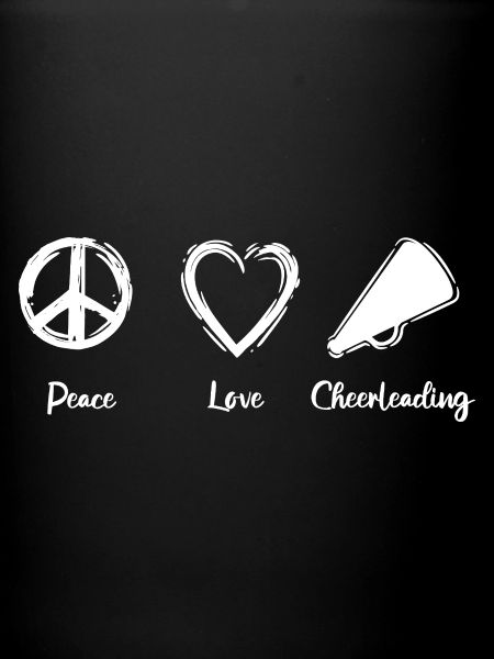 Peace Love Cheerleading