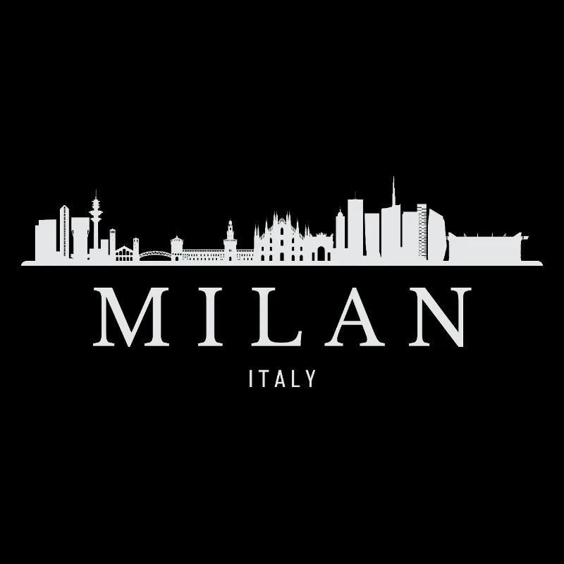 Mailand Skyline, Mailand, Italien