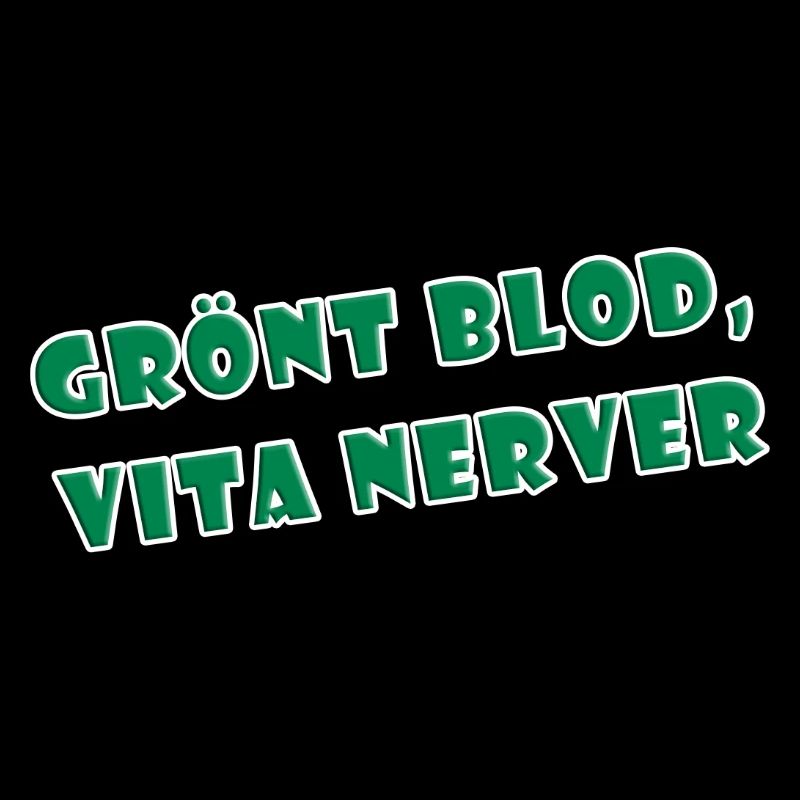 Nerfs blancs sang vert