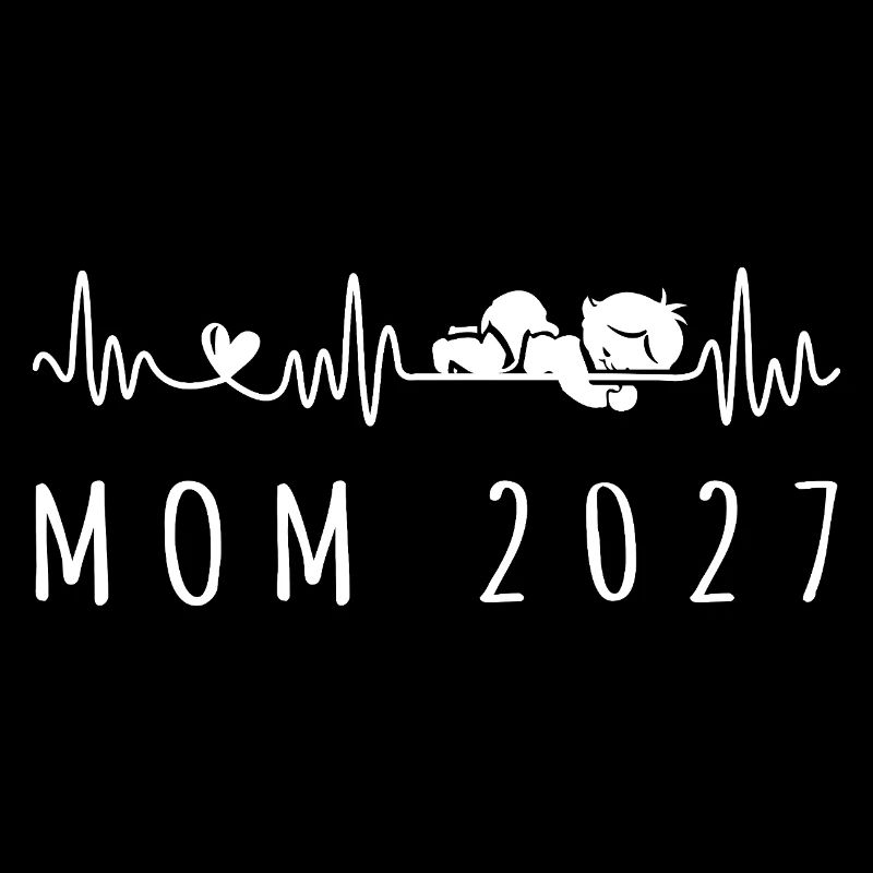 Annonce de grossesse Heart Beat 2027 Future Maman