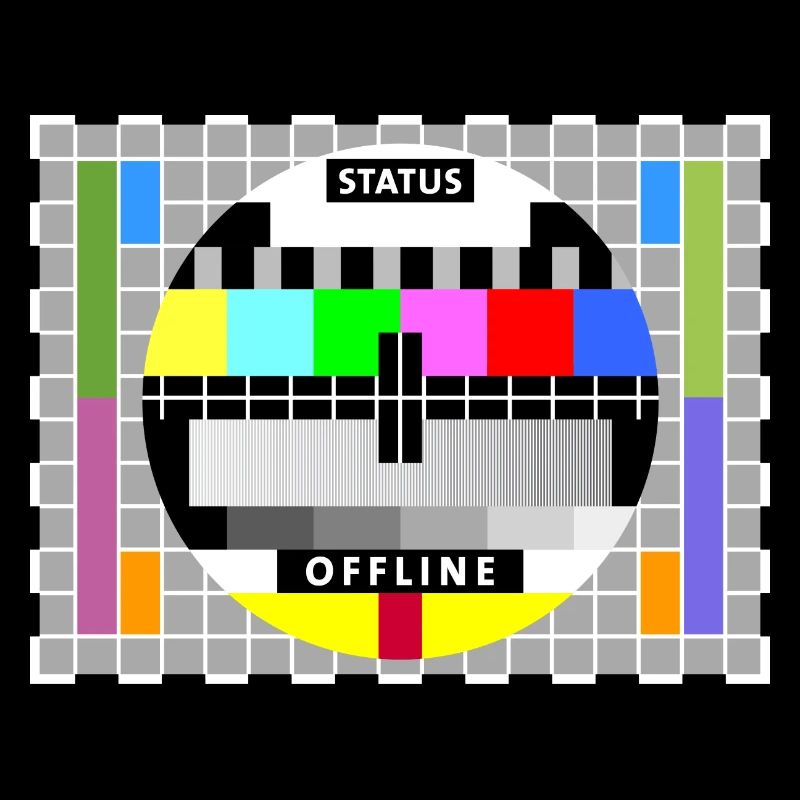 Testbild Display screen test card offline Big Bang