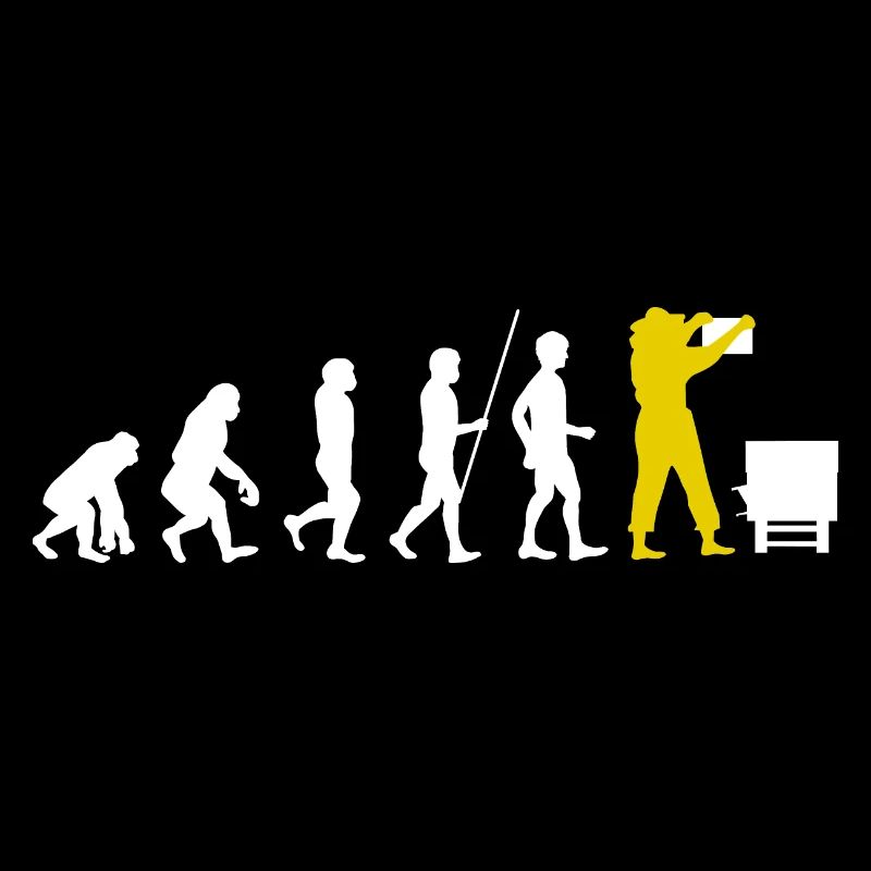Imkerei Evolution Imker Bienen Geschenk