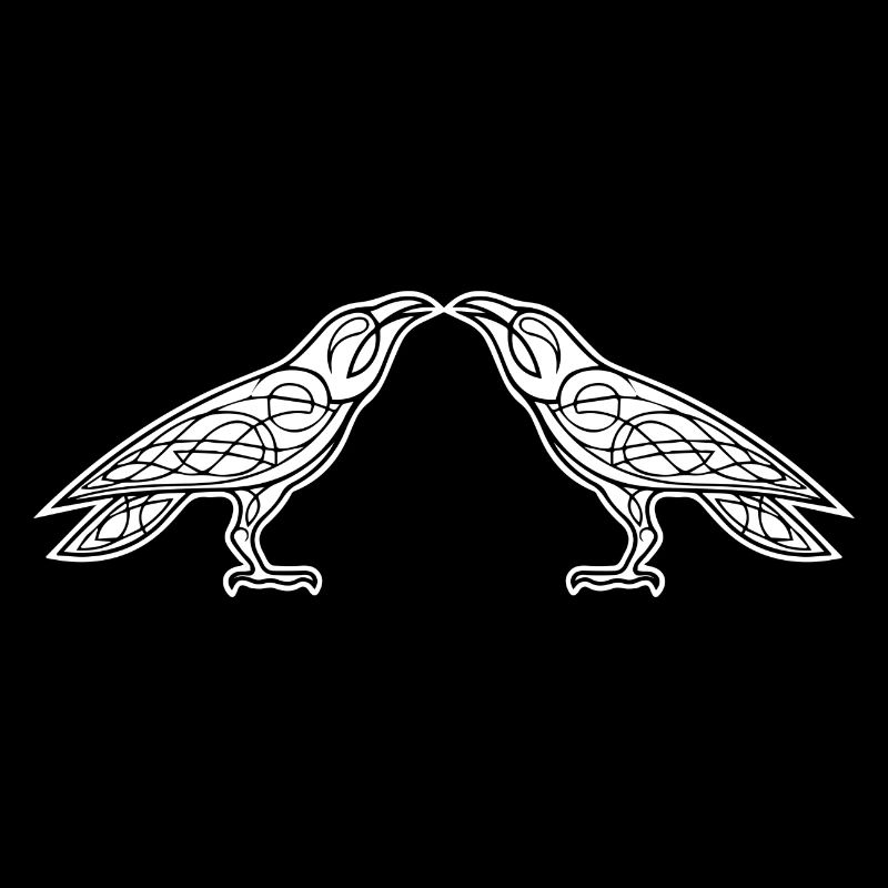 Hugin Munin Raben - Les deux corbeaux d'Odin
