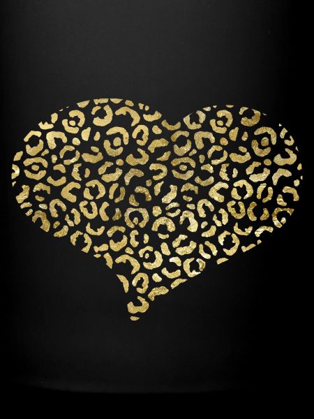 Heart leopard patterns