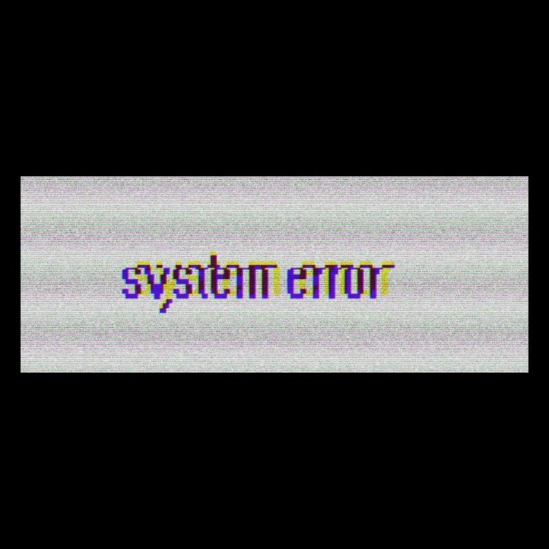 system error