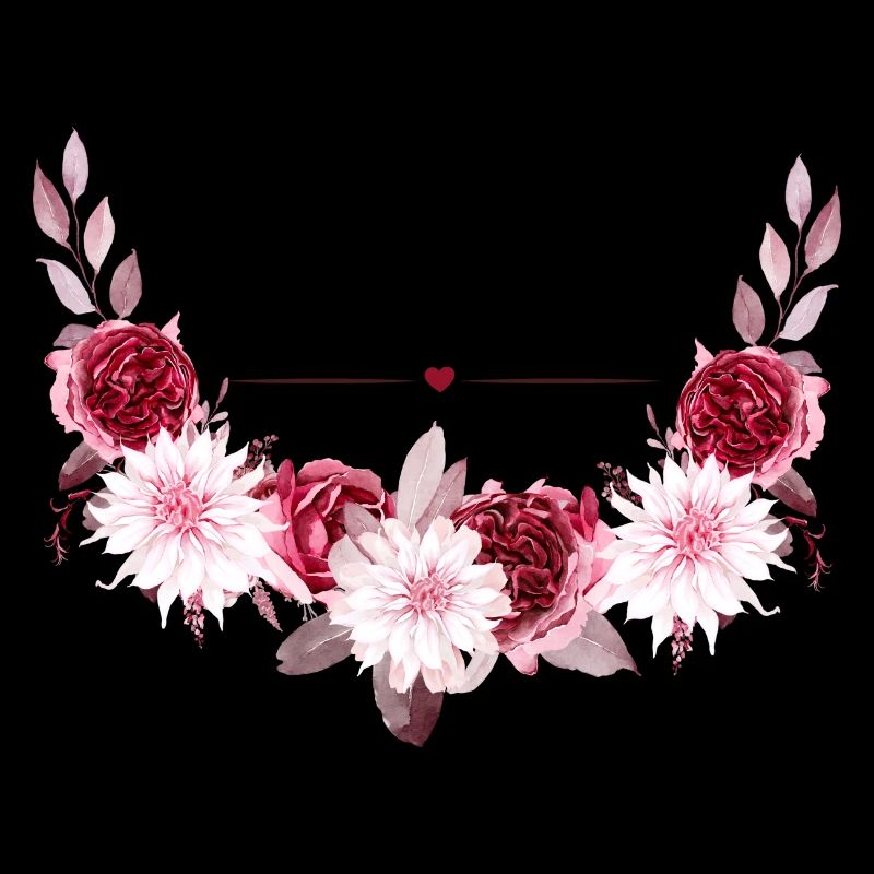 Personalized flower crown