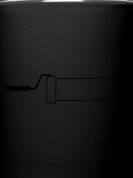 Farbroller transparent