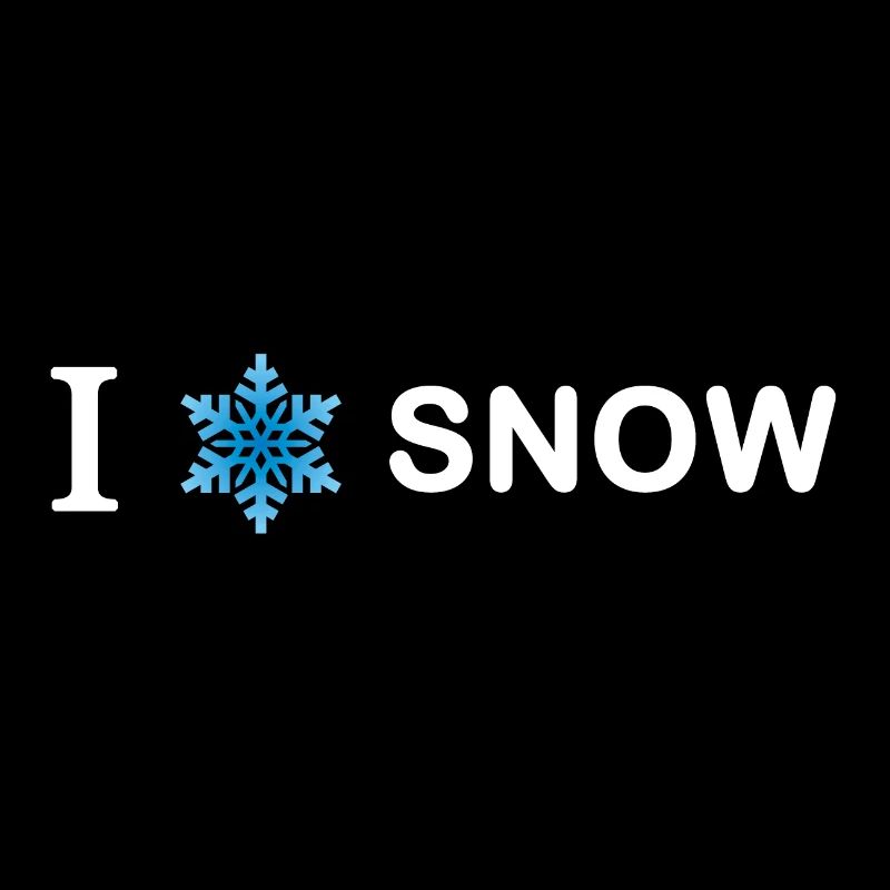 J’adore la neige