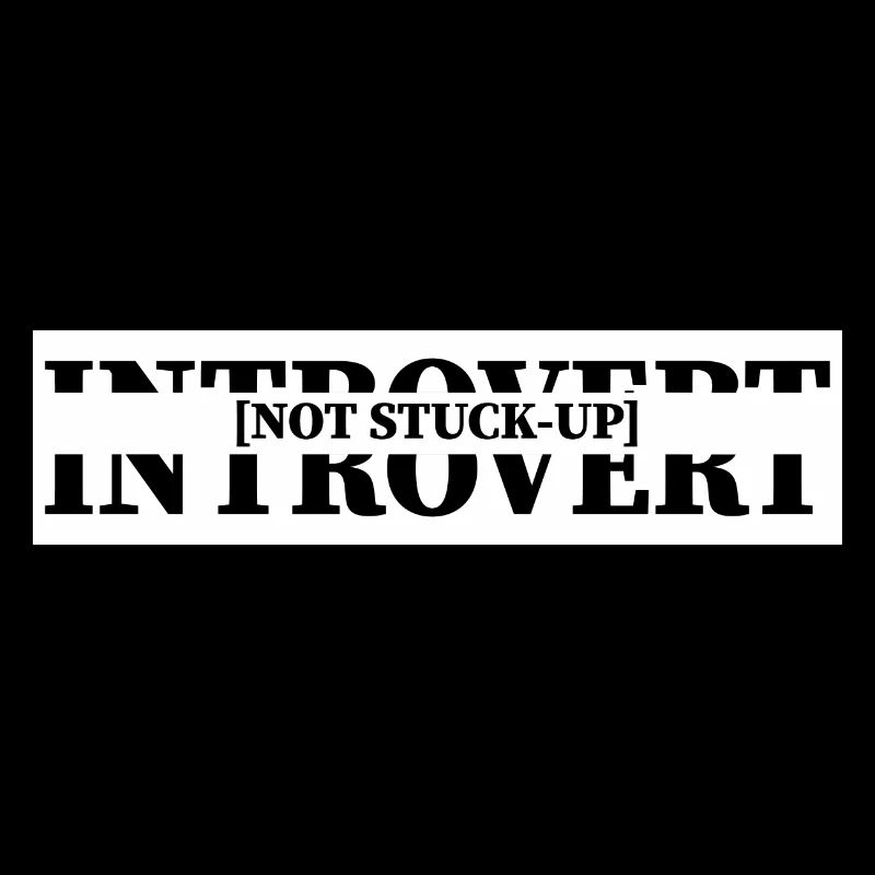 Introvert, Not Stuck-Up