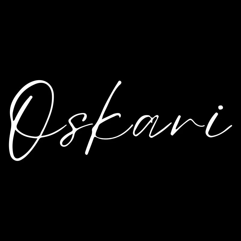 Nom Oskari avec O Garçon Nom Naissance Douche de Bébé Bo