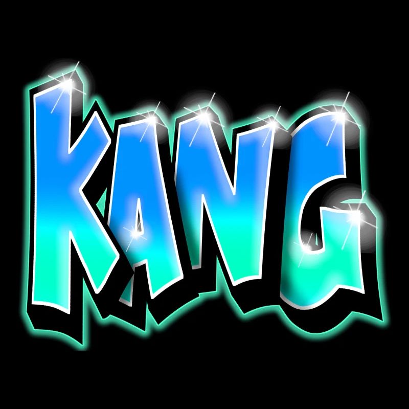 KANG GRAFFITI NAME PRINT