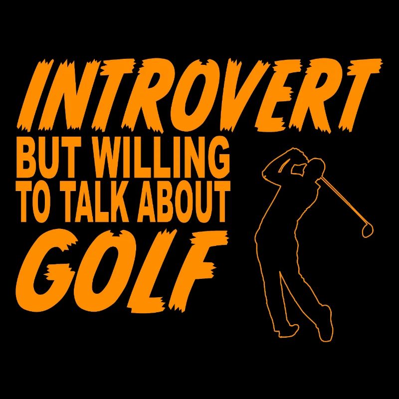 introvert talk about golf