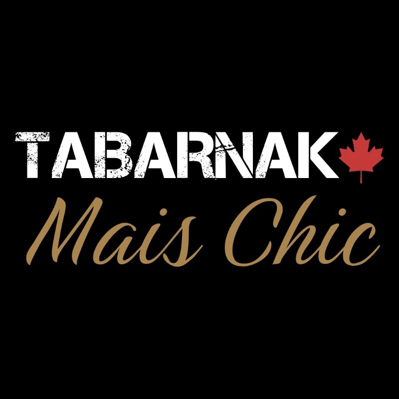 Tabarnak Chic Elegant Nature Pattern