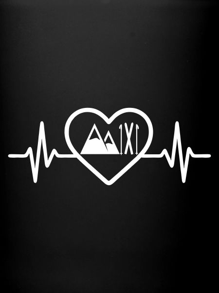 Ski Mountain Heart