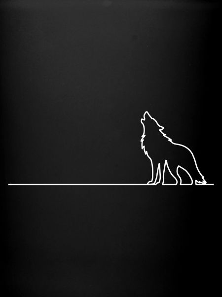 Wolf Outline