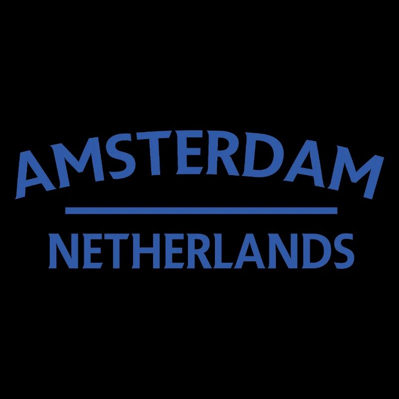 Amsterdam – Niederländisches Textdesign
