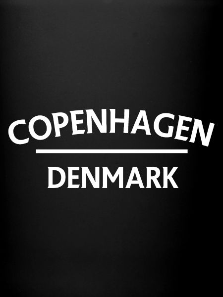 Copenhagen – Denmark Textdesign