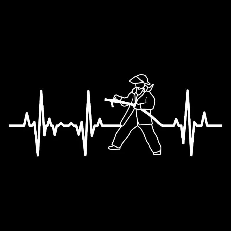 Firefighter Heart Line