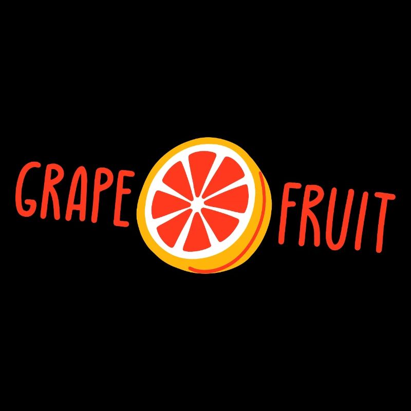Grapefruit Citrus Slice unny Citrus Pun Design
