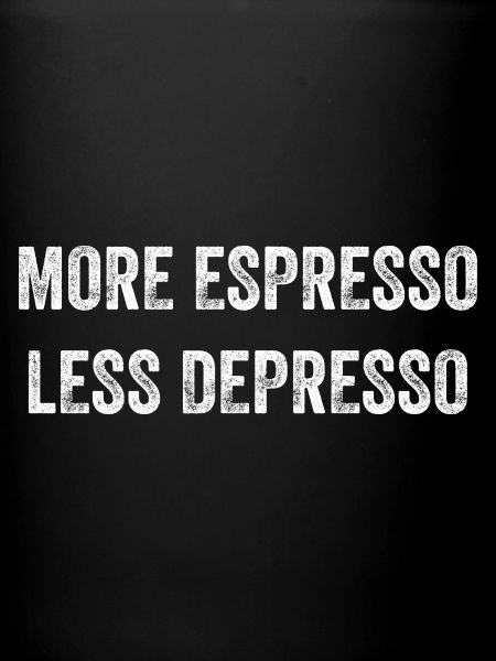 Plus d’espresso moins de dépresso