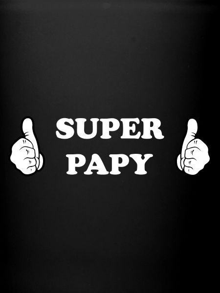SUPER PAPY - BLANC